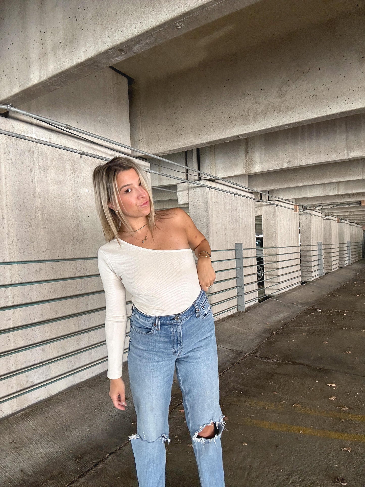 Cold Shoulder Bodysuit