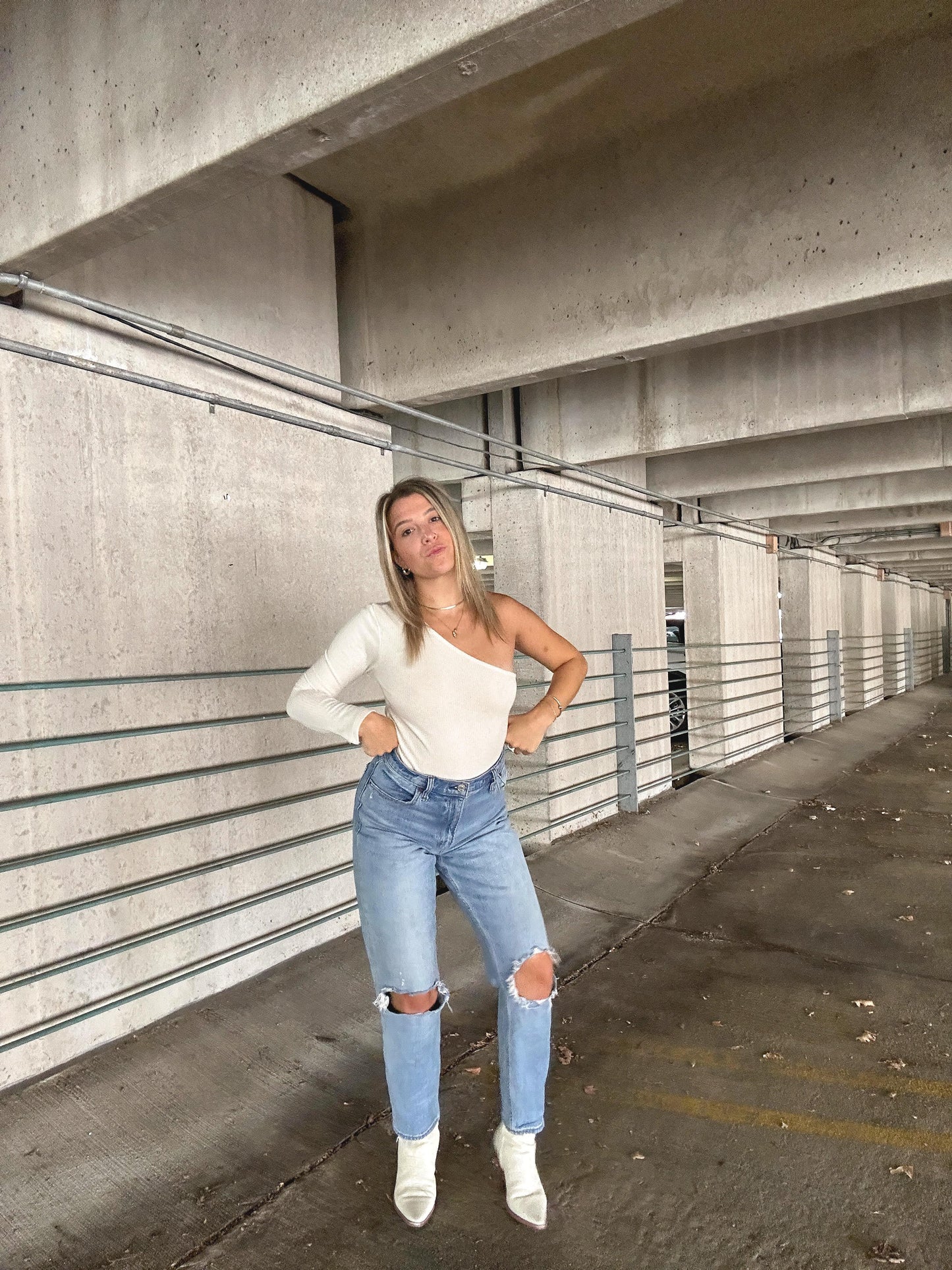 Cold Shoulder Bodysuit