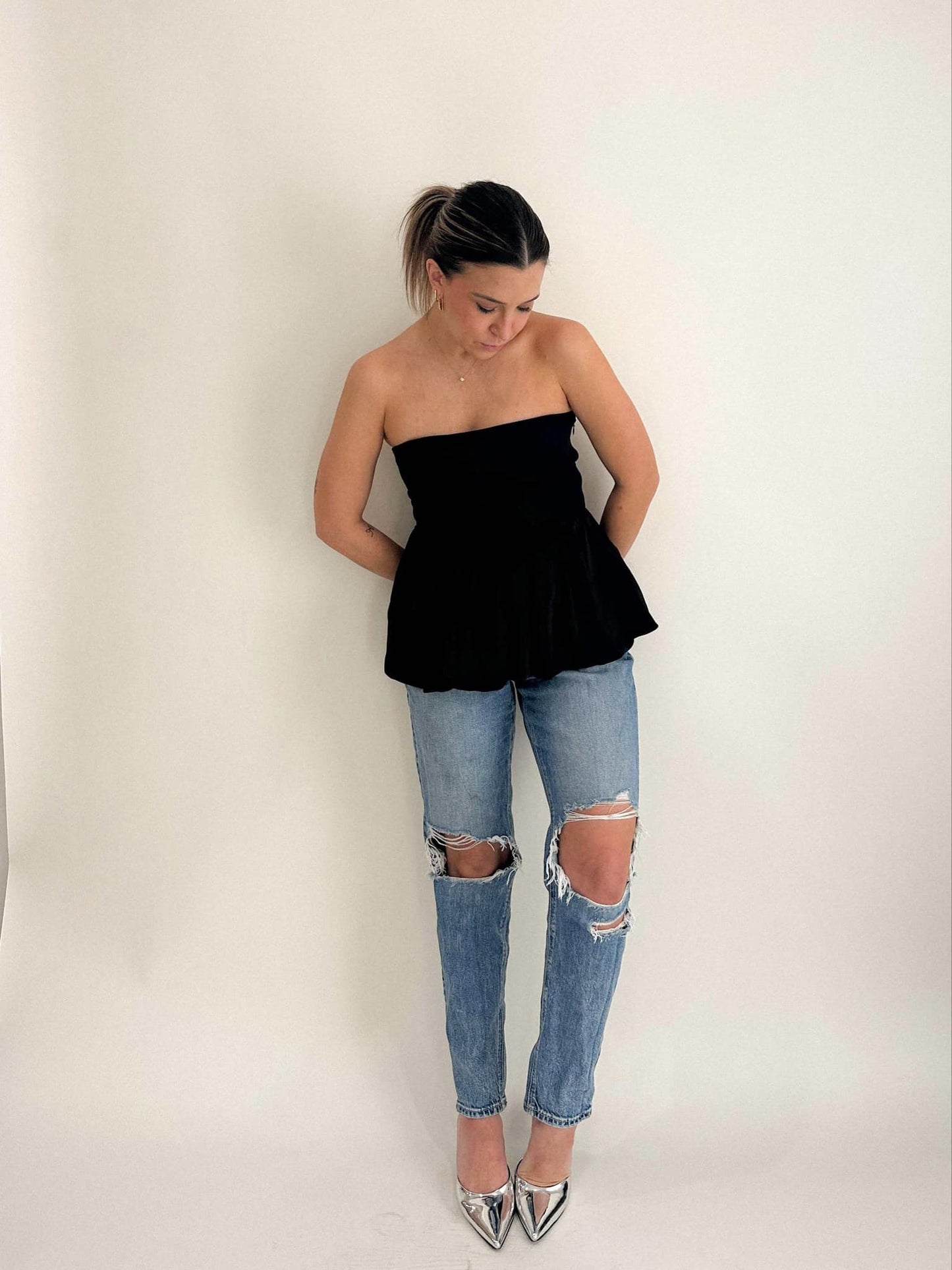 It's Giving Date Night Tube Top
